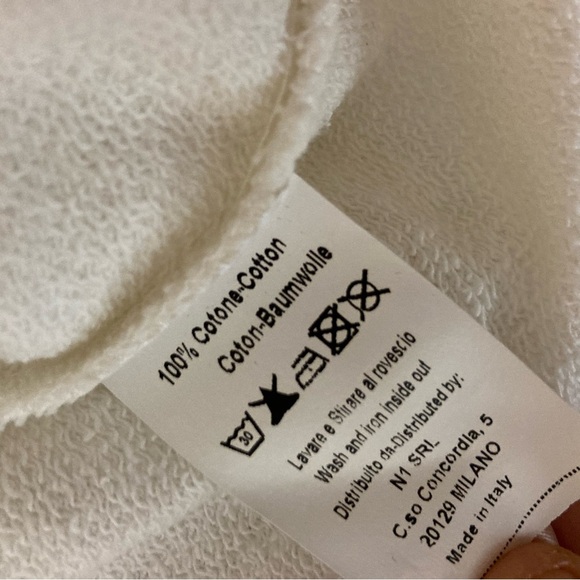 Chiara Ferragni The Best‎ Free View Crop Sweatshirt Size M - Picture 9 of 9